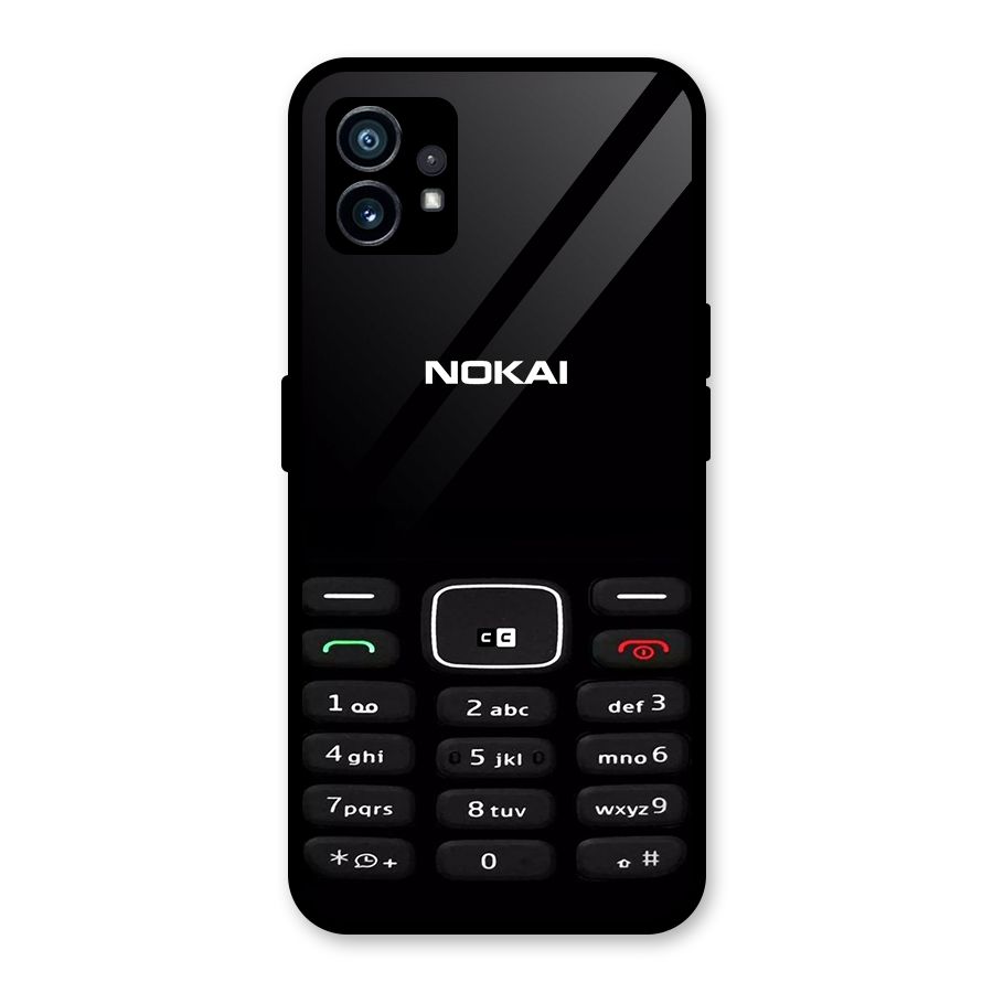 Nokia Bar Print Glass Back Case for Nothing Phone 1