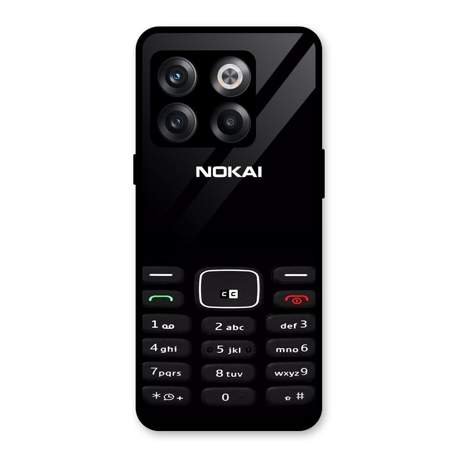 Nokia Bar Print Glass Back Case for OnePlus 10T