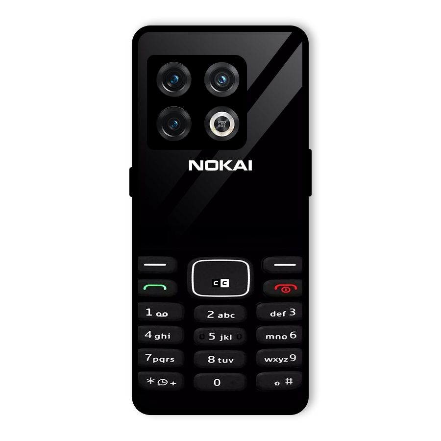 Nokia Bar Print Glass Back Case for OnePlus 10 Pro 5G