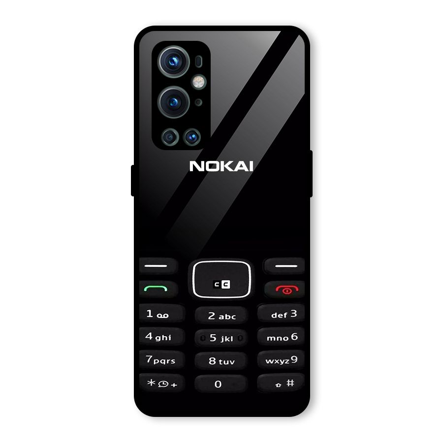 Nokia Bar Print Glass Back Case for OnePlus 9 Pro