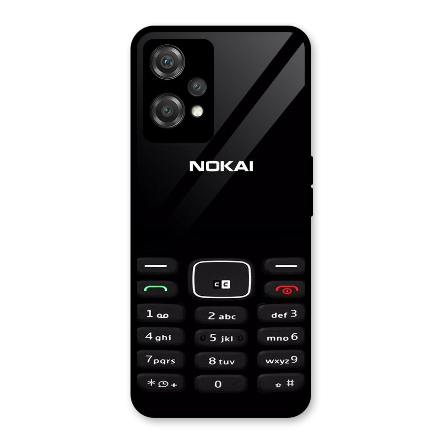 Nokia Bar Print Glass Back Case for OnePlus Nord CE 2 Lite 5G