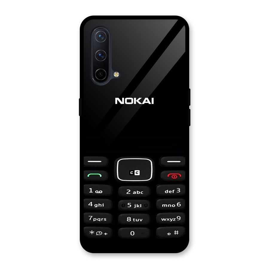 Nokia Bar Print Glass Back Case for OnePlus Nord CE 5G