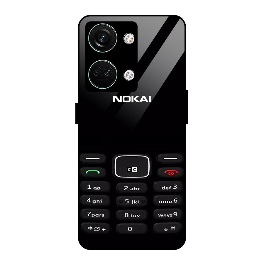 Nokia Bar Print Glass Back Case for Oneplus Nord 3