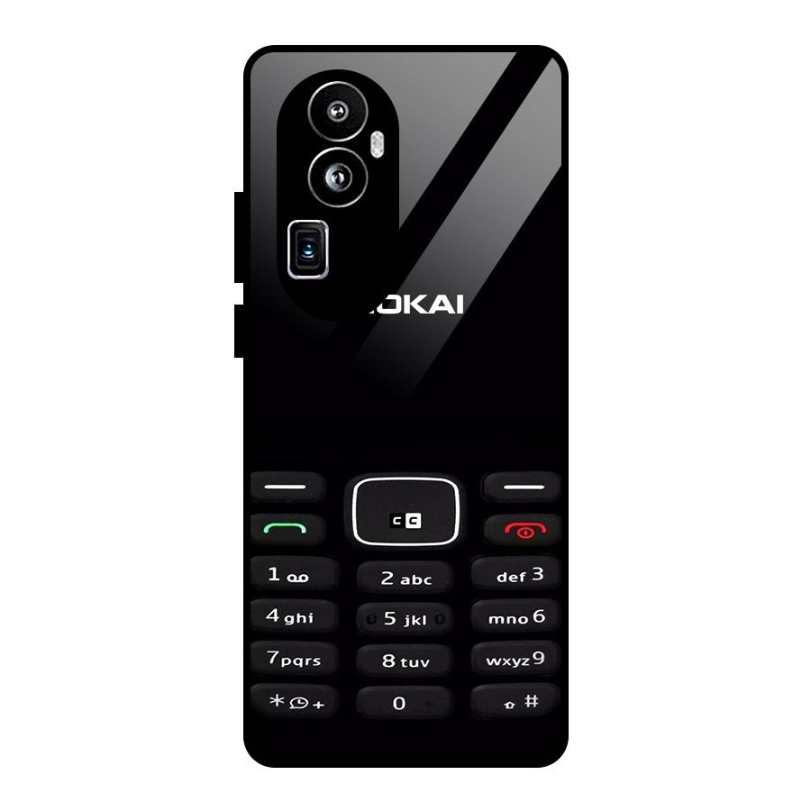 Nokia Bar Print Glass Back Case for Oppo Reno10 Pro Plus