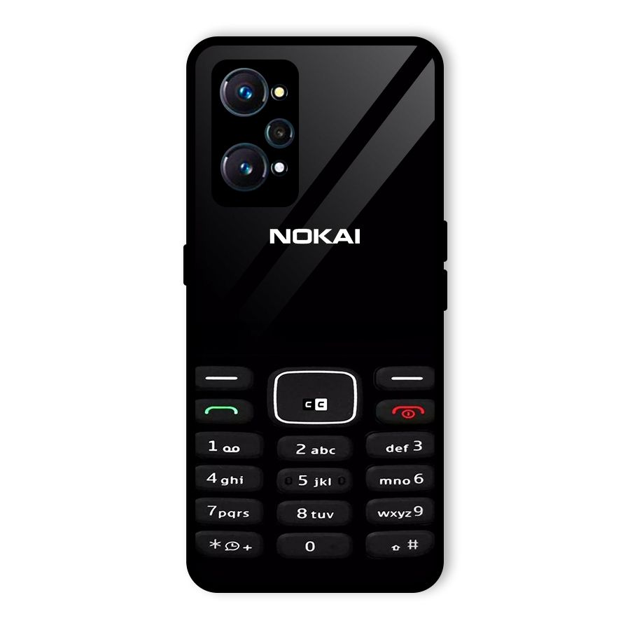 Nokia Bar Print Glass Back Case for Realme GT Neo2