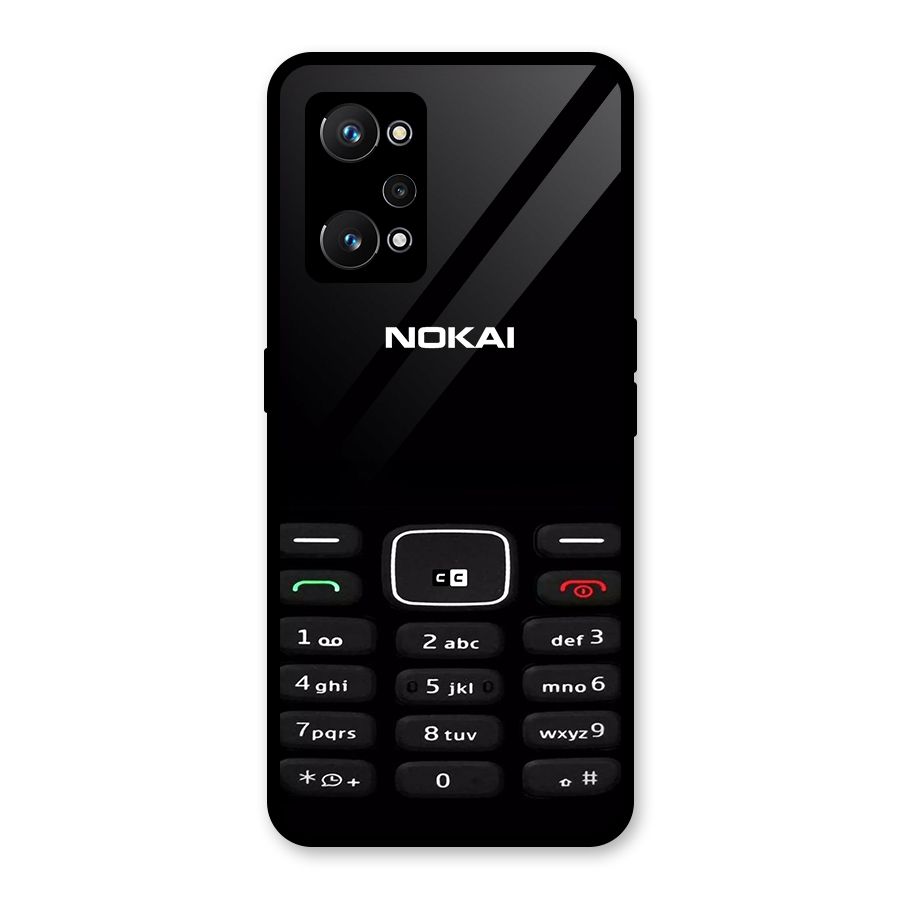 Nokia Bar Print Glass Back Case for Realme GT Neo 3T