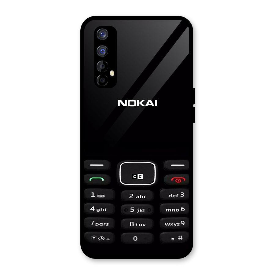 Nokia Bar Print Glass Back Case for Realme Narzo 20 Pro