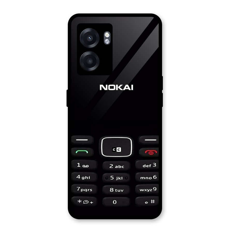 Nokia Bar Print Glass Back Case for Realme Narzo 50 5G