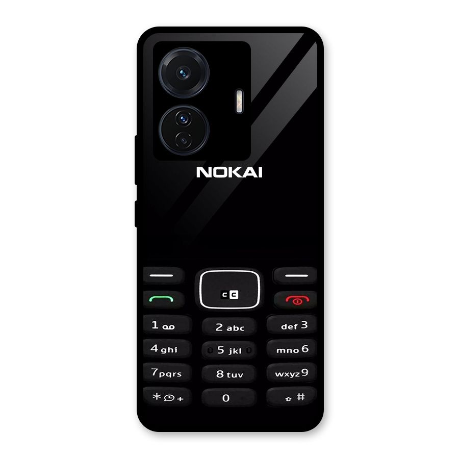 Nokia Bar Print Glass Back Case for Vivo T1 Pro