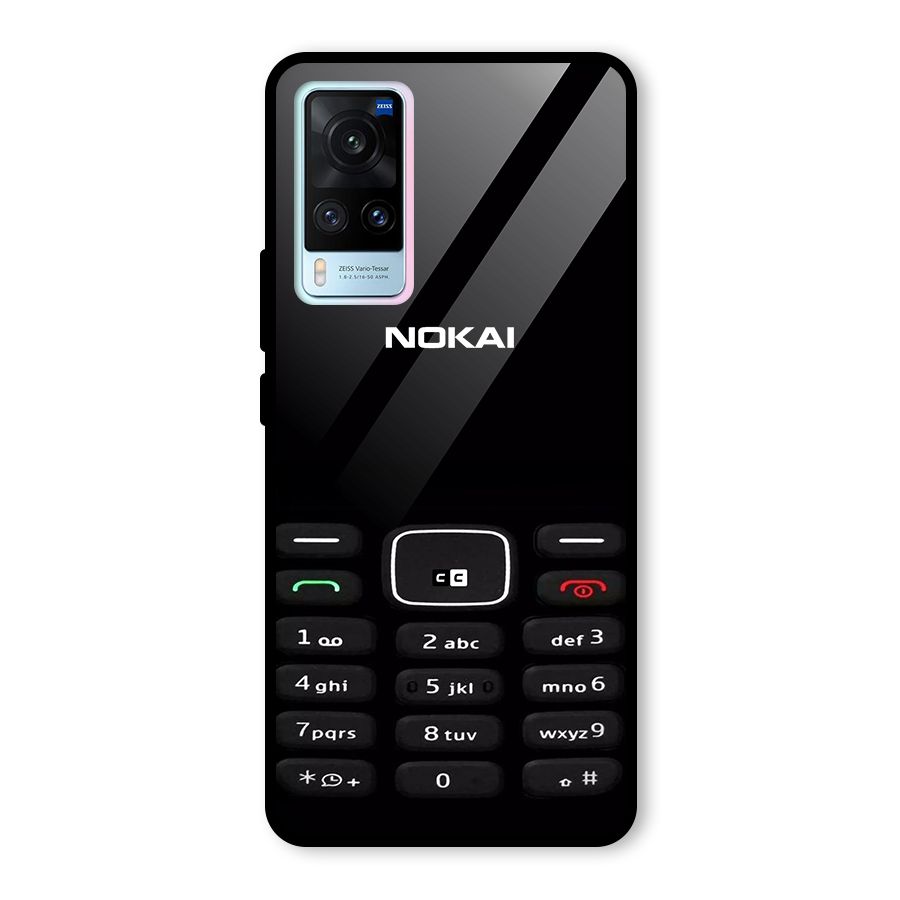 Nokia Bar Print Glass Back Case for Vivo X60