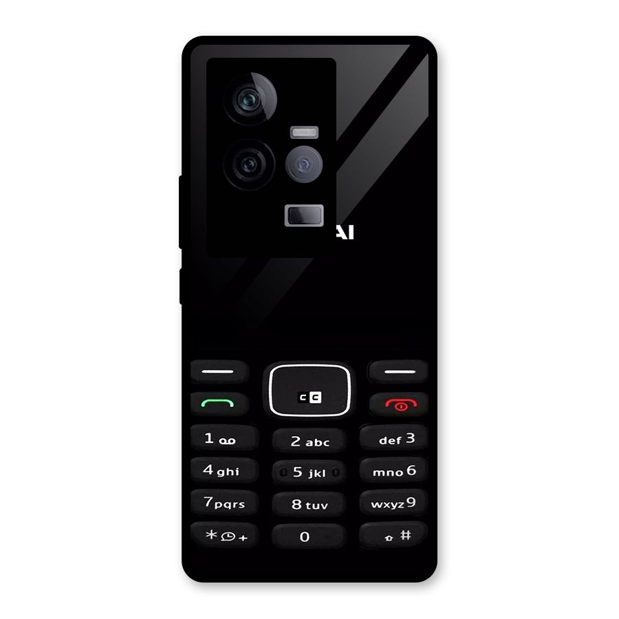 Nokia Bar Print Glass Back Case for Vivo iQOO 11 5G