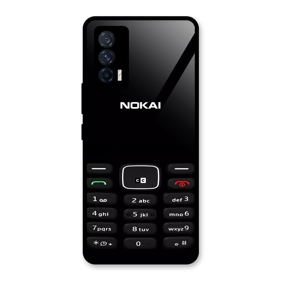Nokia Bar Print Glass Back Case for Vivo iQOO 7 5G