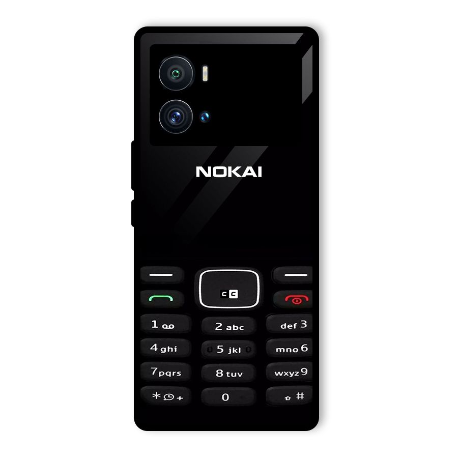 Nokia Bar Print Glass Back Case for Vivo iQOO 9 Pro