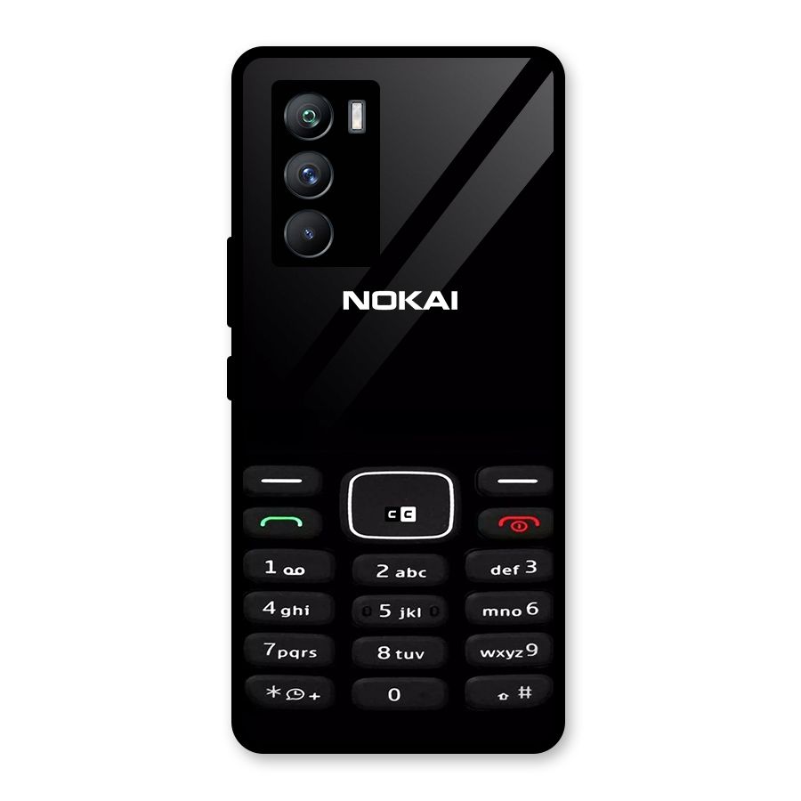Nokia Bar Print Glass Back Case for Vivo iQOO 9 SE