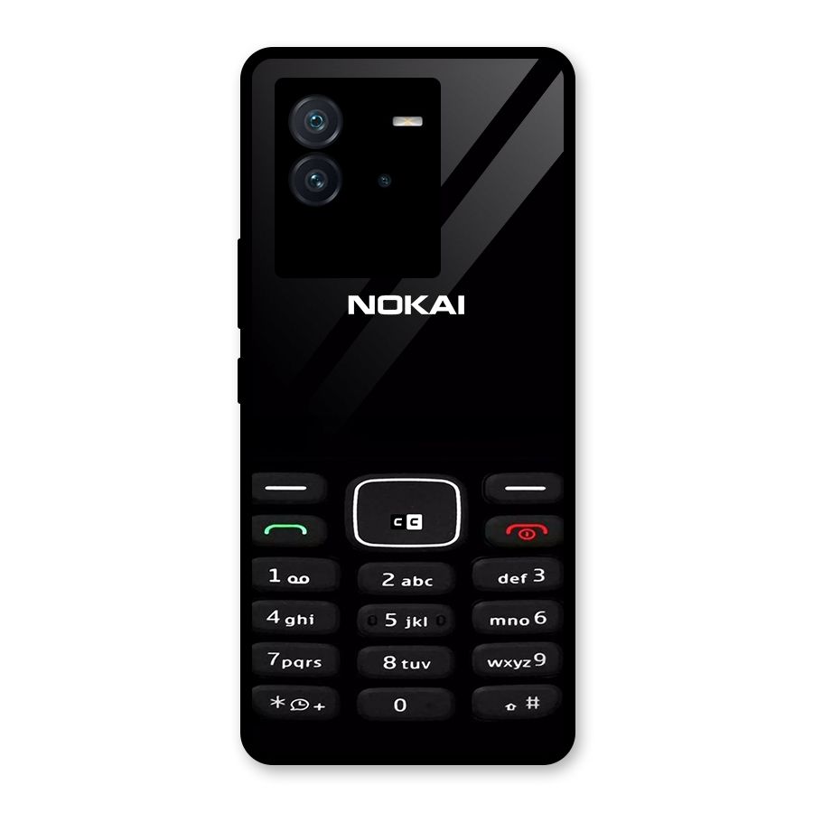 Nokia Bar Print Glass Back Case for Vivo iQOO Neo 6 5G
