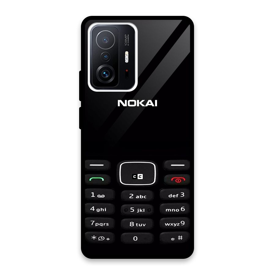 Nokia Bar Print Glass Back Case for Xiaomi 11T Pro