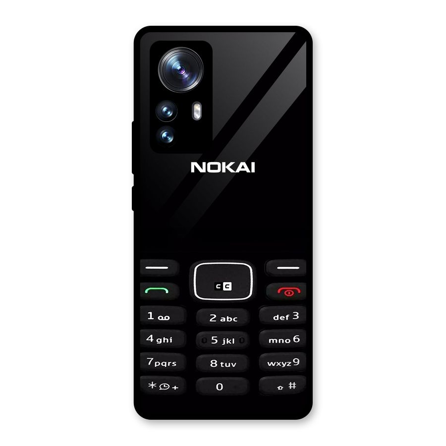 Nokia Bar Print Glass Back Case for Xiaomi 12 Pro