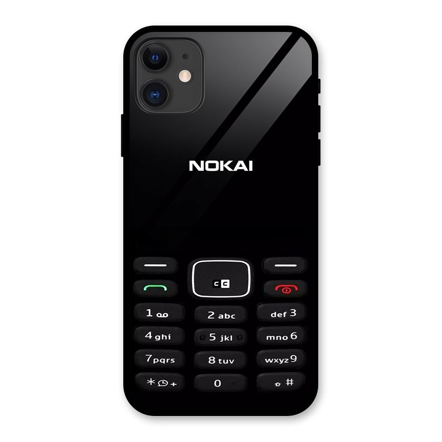 Nokia Bar Print Glass Back Case for iPhone 11