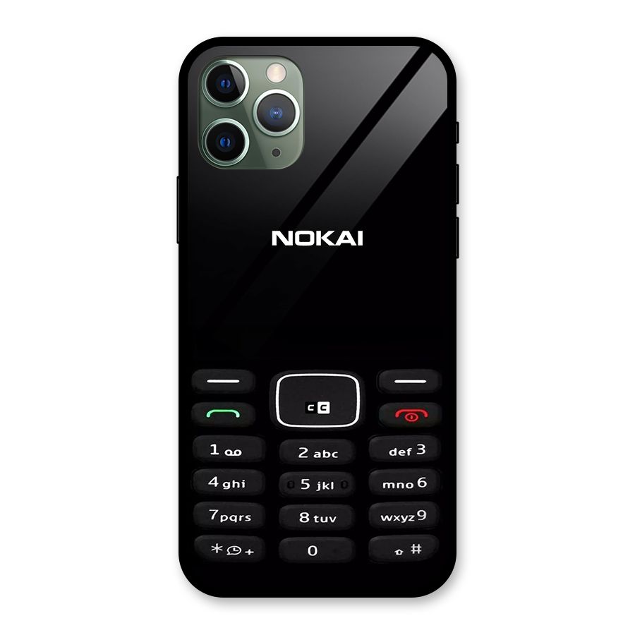 Nokia Bar Print Glass Back Case for iPhone 11 Pro