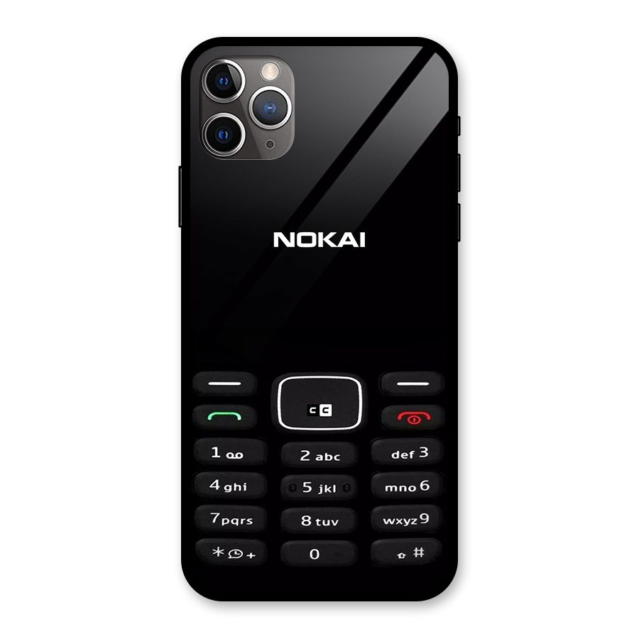 Nokia Bar Print Glass Back Case for iPhone 11 Pro Max