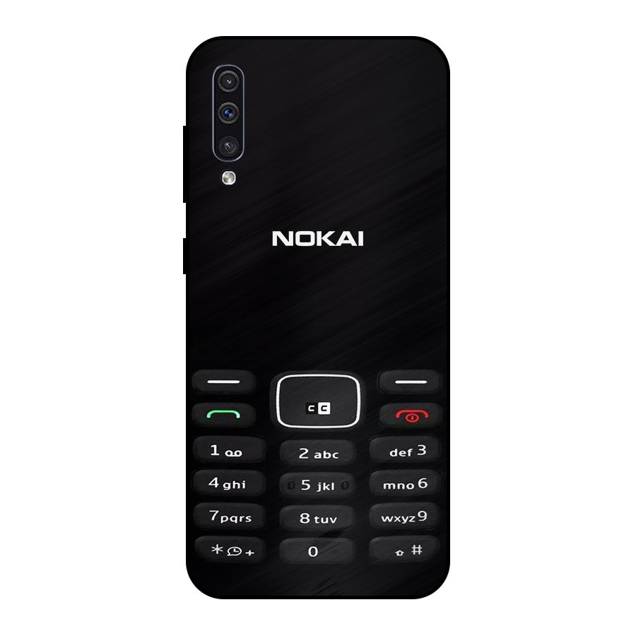 Nokia Bar Print Metal Back Case for Galaxy A50s