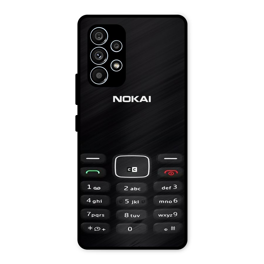 Nokia Bar Print Metal Back Case for Galaxy A53 5G