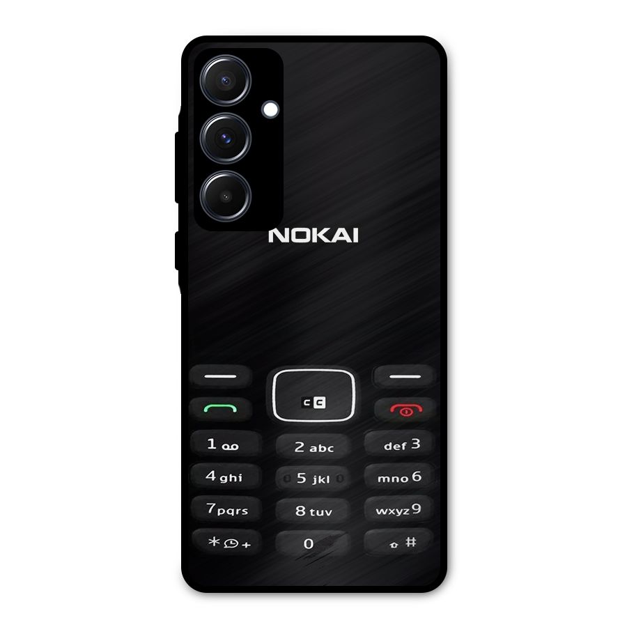 Nokia Bar Print Metal Back Case for Galaxy A55