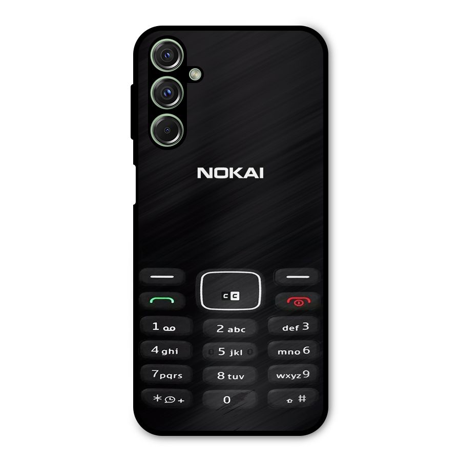 Nokia Bar Print Metal Back Case for Galaxy F34