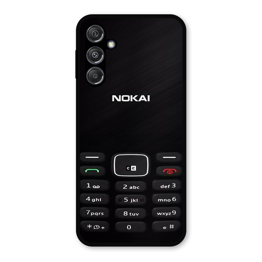 Nokia Bar Print Metal Back Case for Galaxy M34 5G