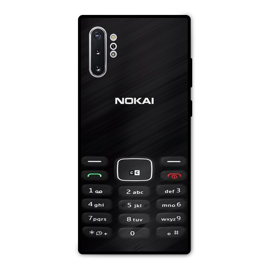 Nokia Bar Print Metal Back Case for Galaxy Note 10 Plus