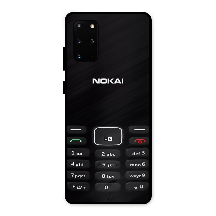 Nokia Bar Print Metal Back Case for Galaxy S20 Plus