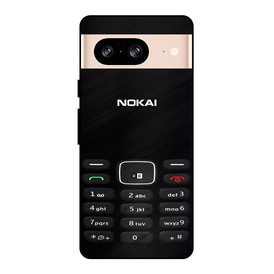 Nokia Bar Print Metal Back Case for Google Pixel 8