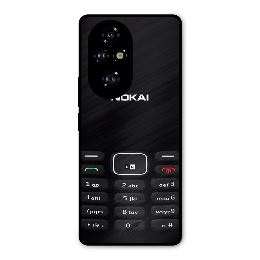 Nokia Bar Print Metal Back Case for Honor 200 Pro