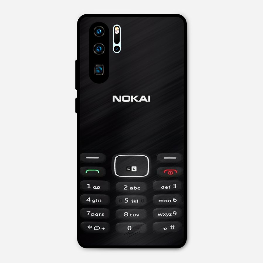 Nokia Bar Print Metal Back Case for Huawei P30 Pro