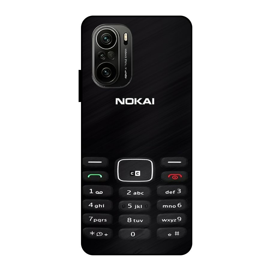 Nokia Bar Print Metal Back Case for Mi 11x