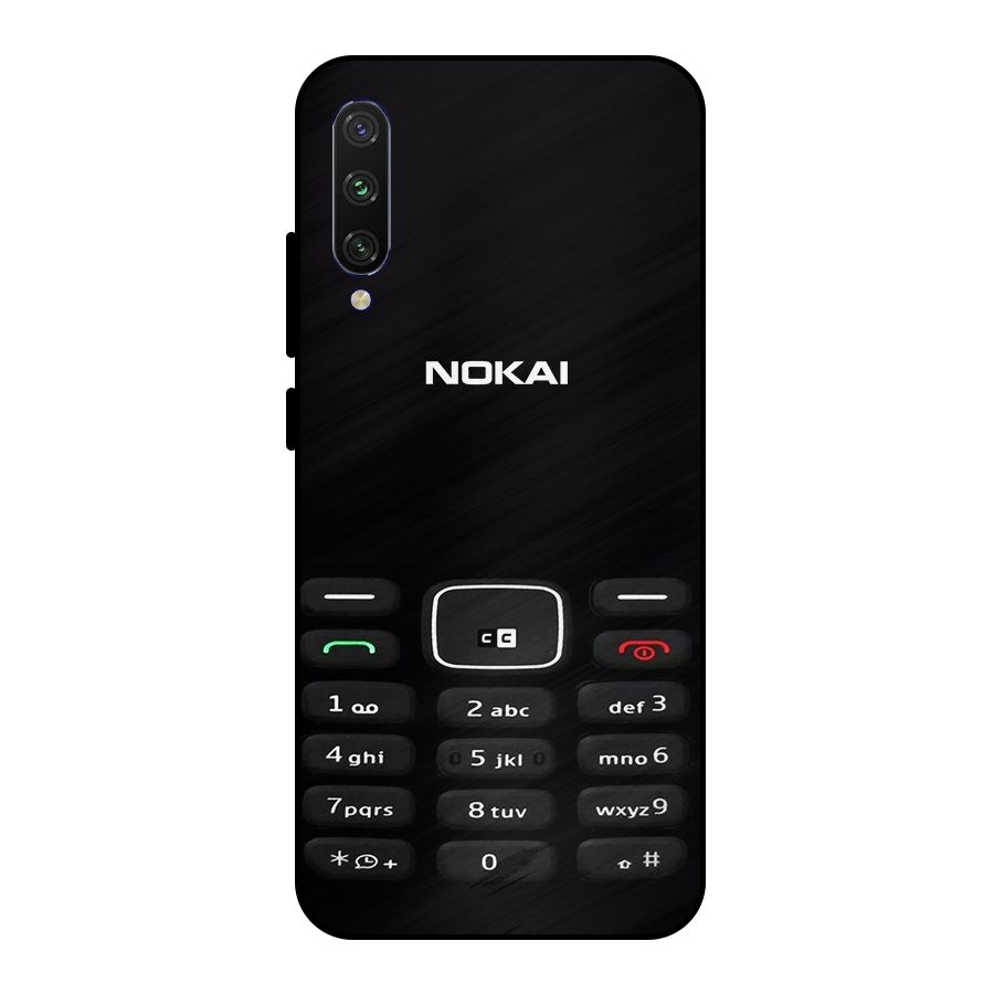 Nokia Bar Print Metal Back Case for Mi A3