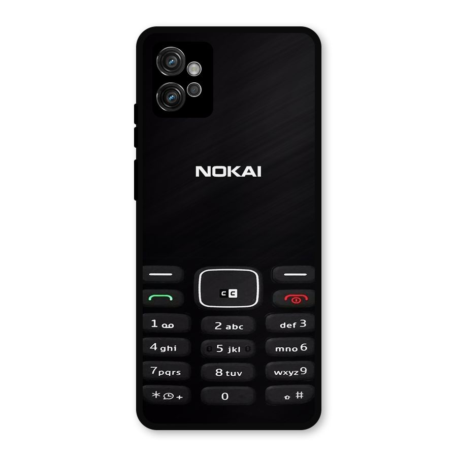 Nokia Bar Print Metal Back Case for Moto G32