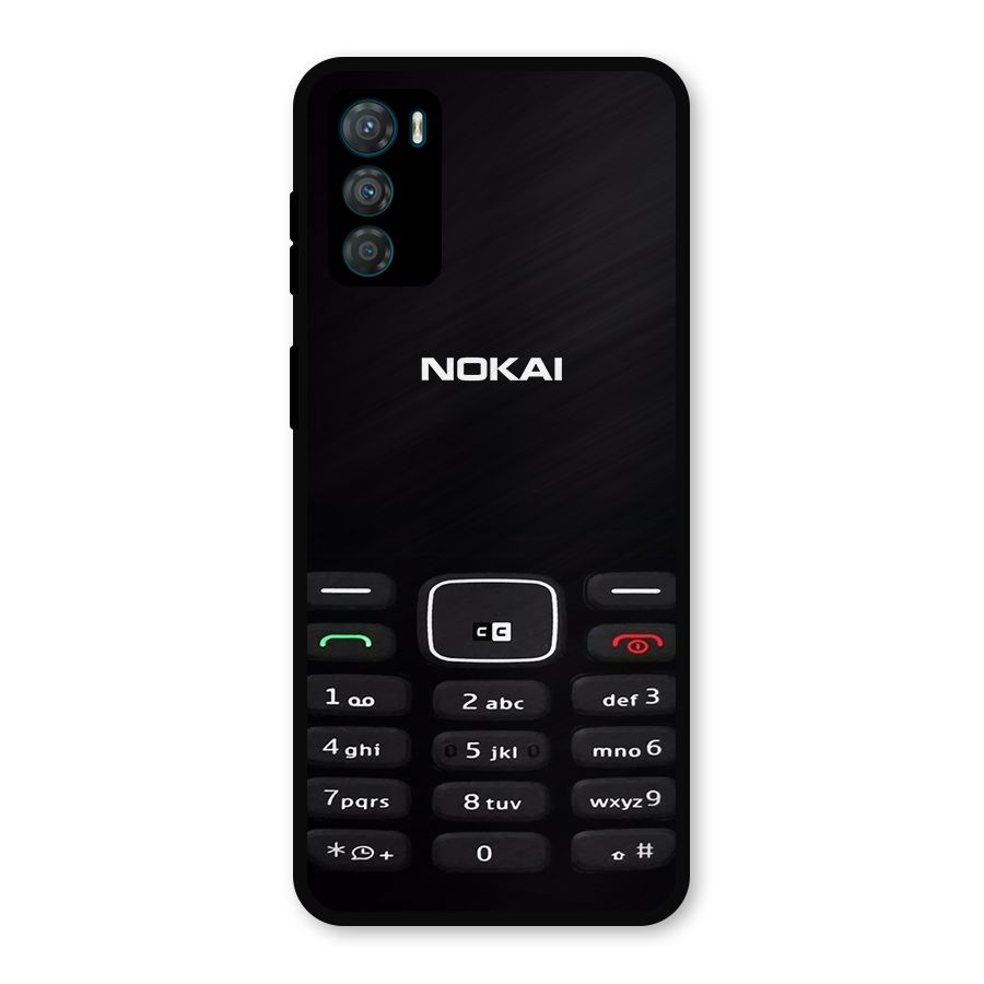 Nokia Bar Print Metal Back Case for Moto G42