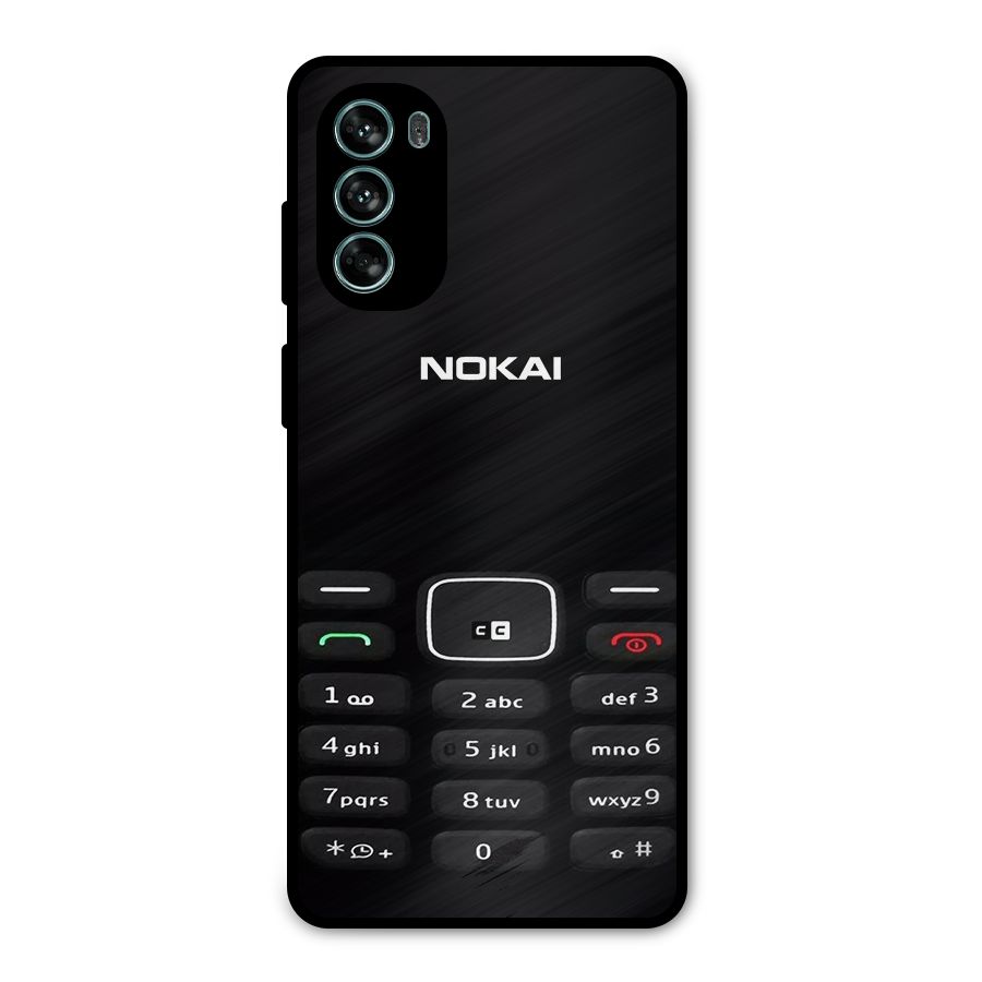Nokia Bar Print Metal Back Case for Moto G62
