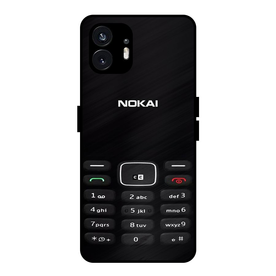 Nokia Bar Print Metal Back Case for Nothing Phone 2