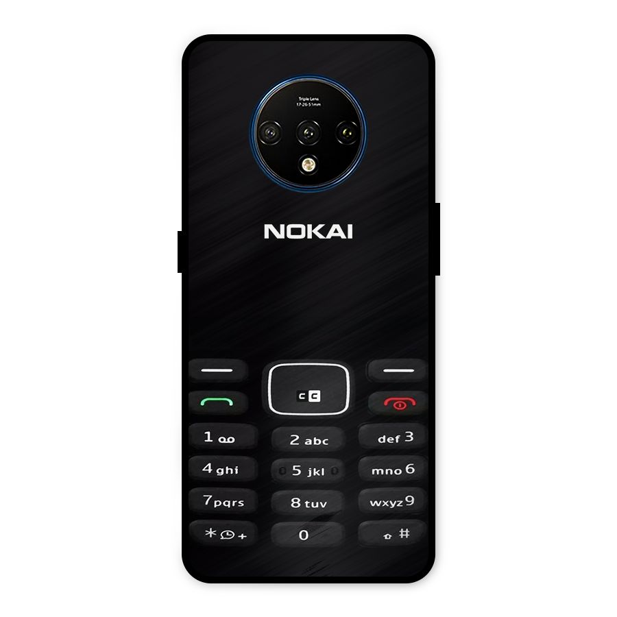 Nokia Bar Print Metal Back Case for OnePlus 7T