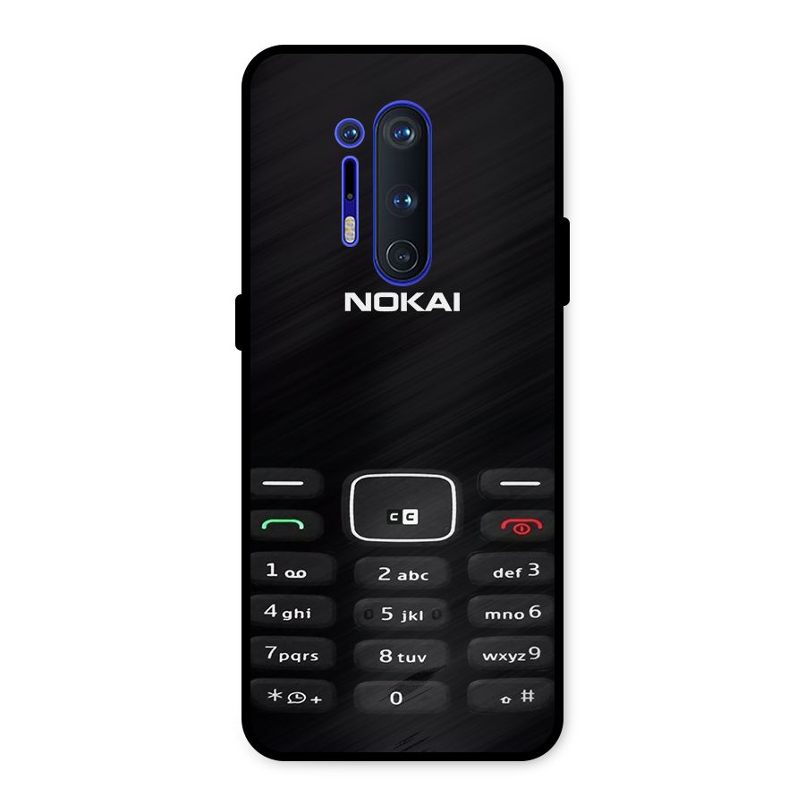 Nokia Bar Print Metal Back Case for OnePlus 8 Pro