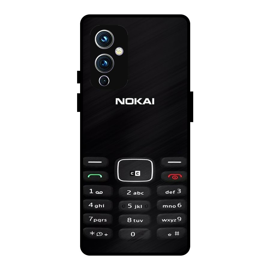 Nokia Bar Print Metal Back Case for OnePlus 9