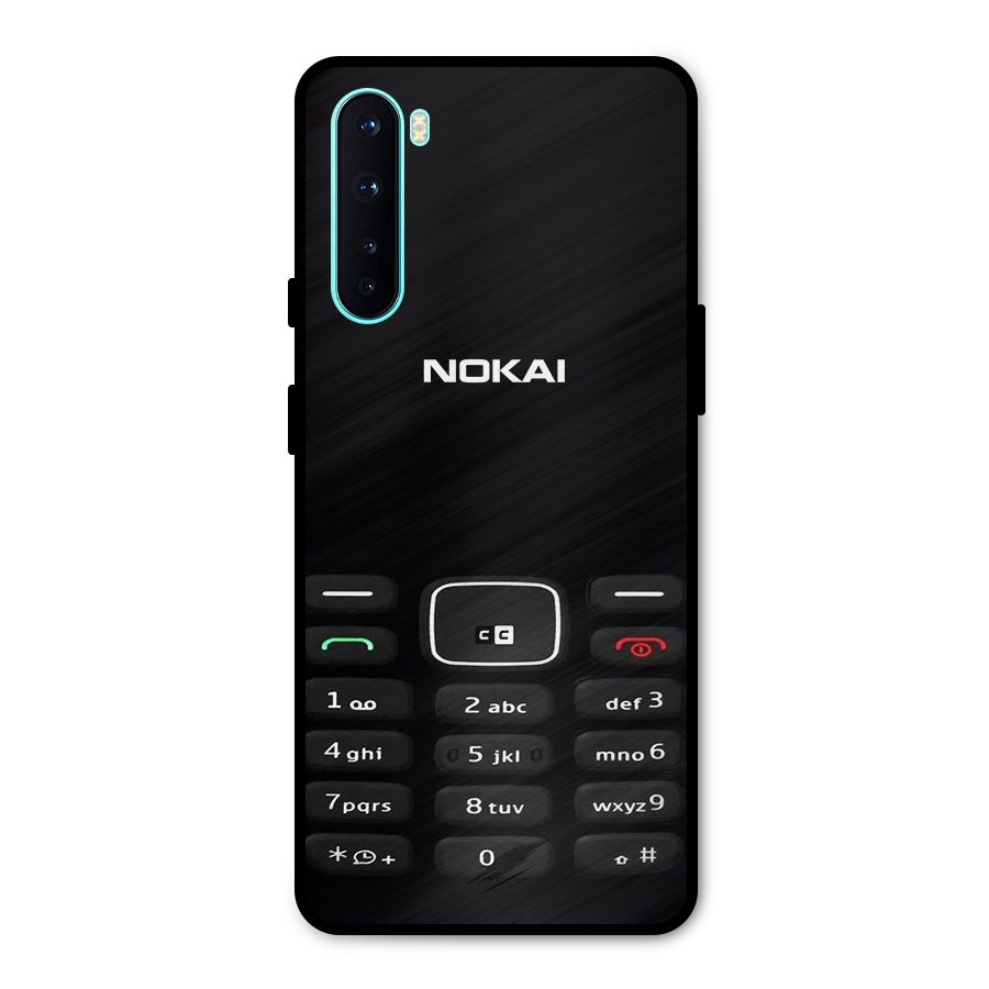 Nokia Bar Print Metal Back Case for OnePlus Nord