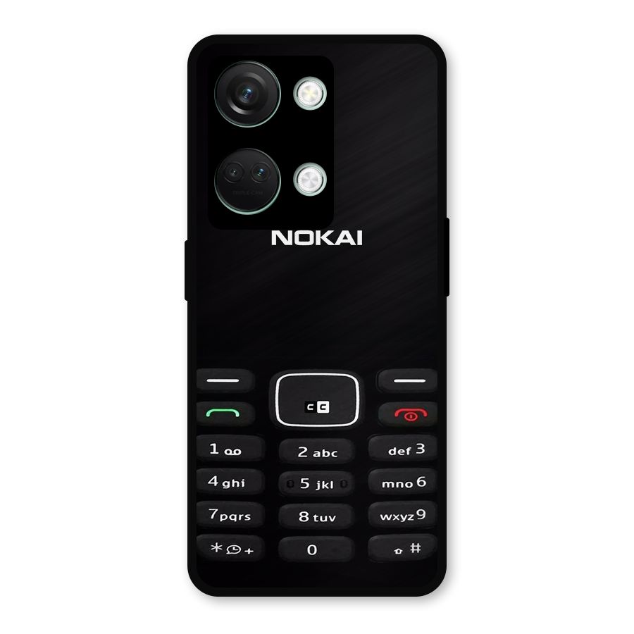 Nokia Bar Print Metal Back Case for OnePlus Nord 3