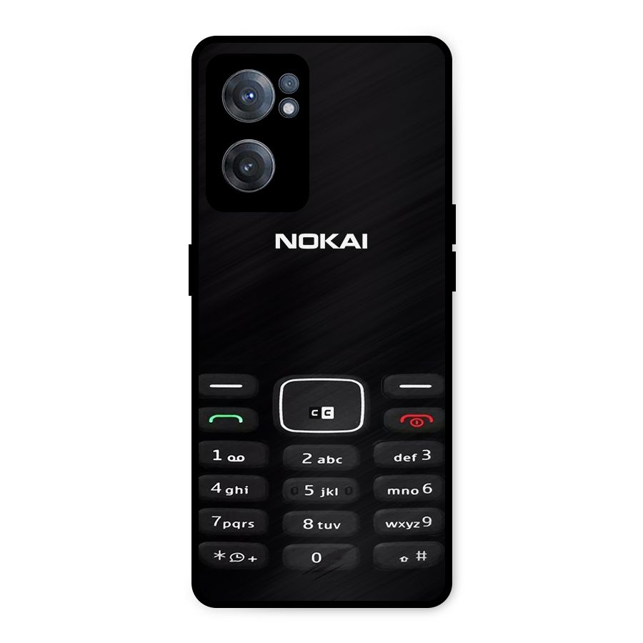 Nokia Bar Print Metal Back Case for OnePlus Nord CE 2 5G