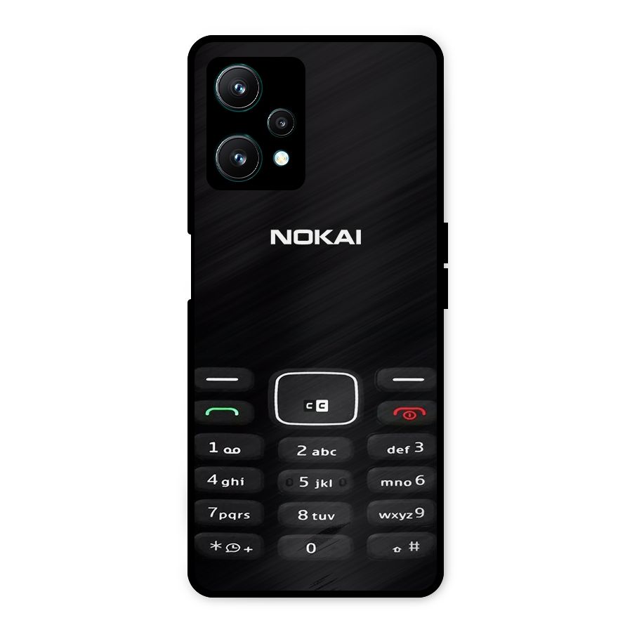 Nokia Bar Print Metal Back Case for Realme 9 Pro 5G