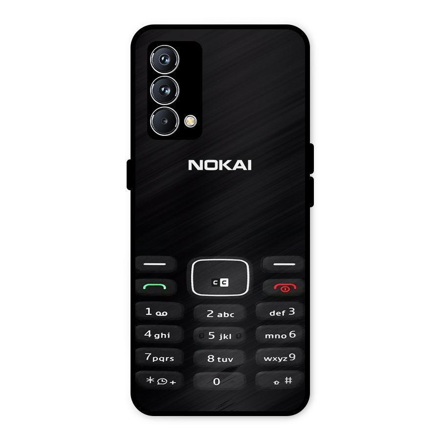 Nokia Bar Print Metal Back Case for Realme GT Master Edition