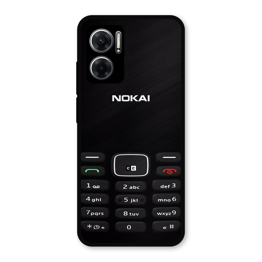 Nokia Bar Print Metal Back Case for Redmi 11 Prime 5G
