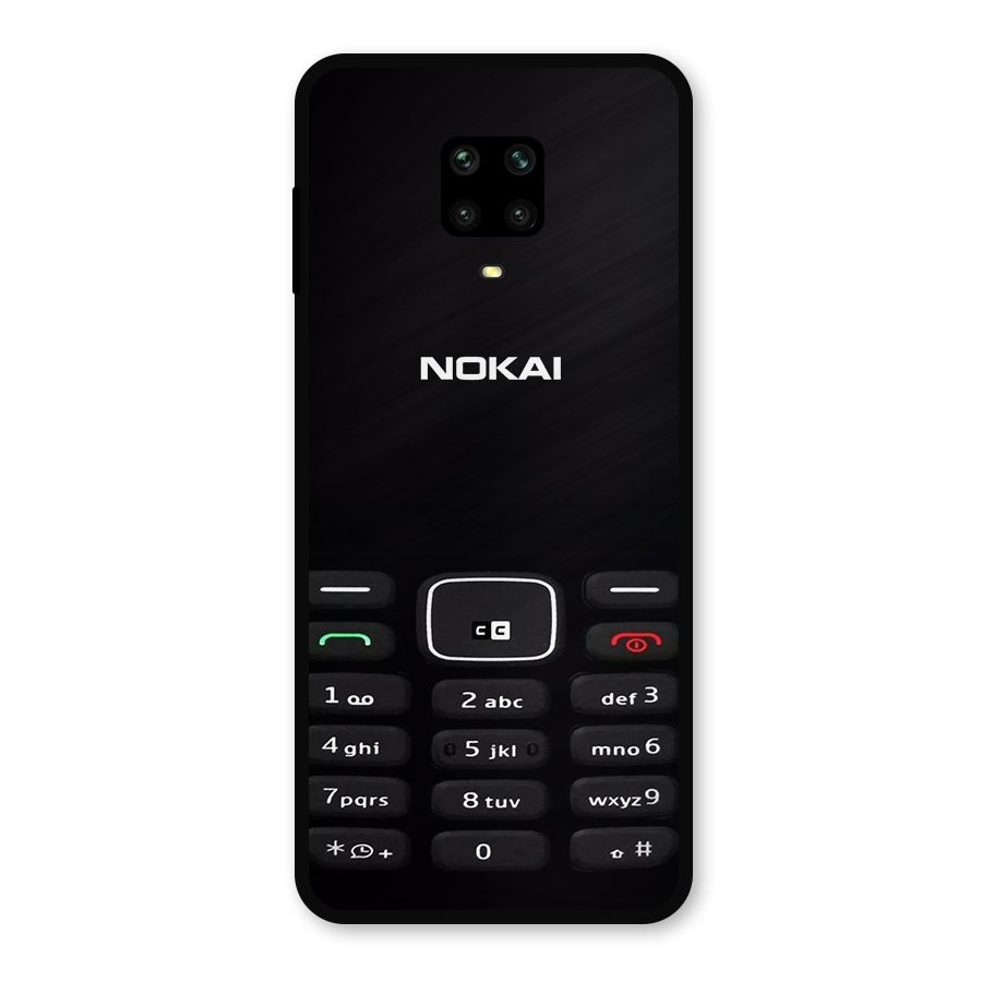 Nokia Bar Print Metal Back Case for Redmi Note 10 Lite